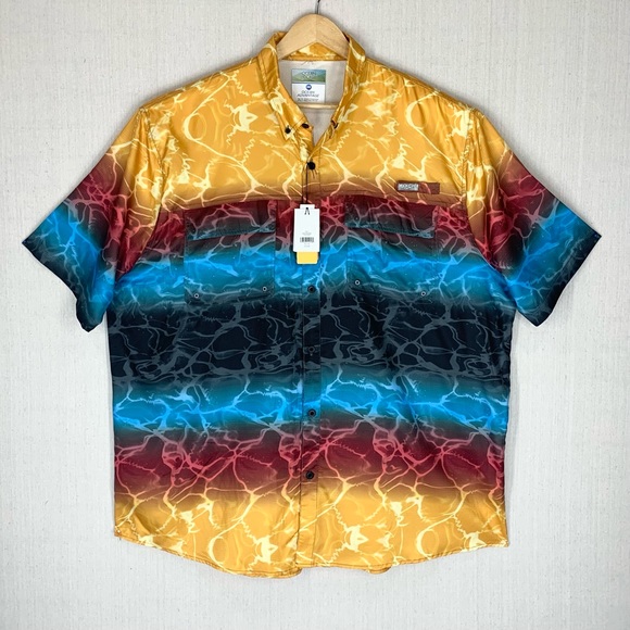 Ocean+Coast Shirts Ocean Coastnwtmens Short Sleeve Button Up